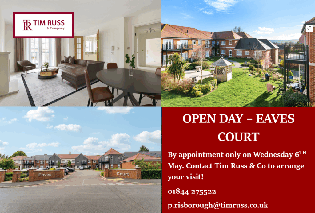 Eaves Court, HP27 – OPEN DAY 6TH MAY – BY APPOINTMENT ONLY